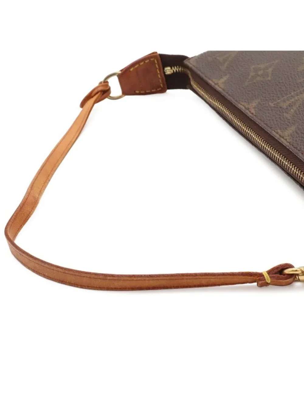 Louis Vuitton Monogram Pochette Soir Pouch Handbag Party